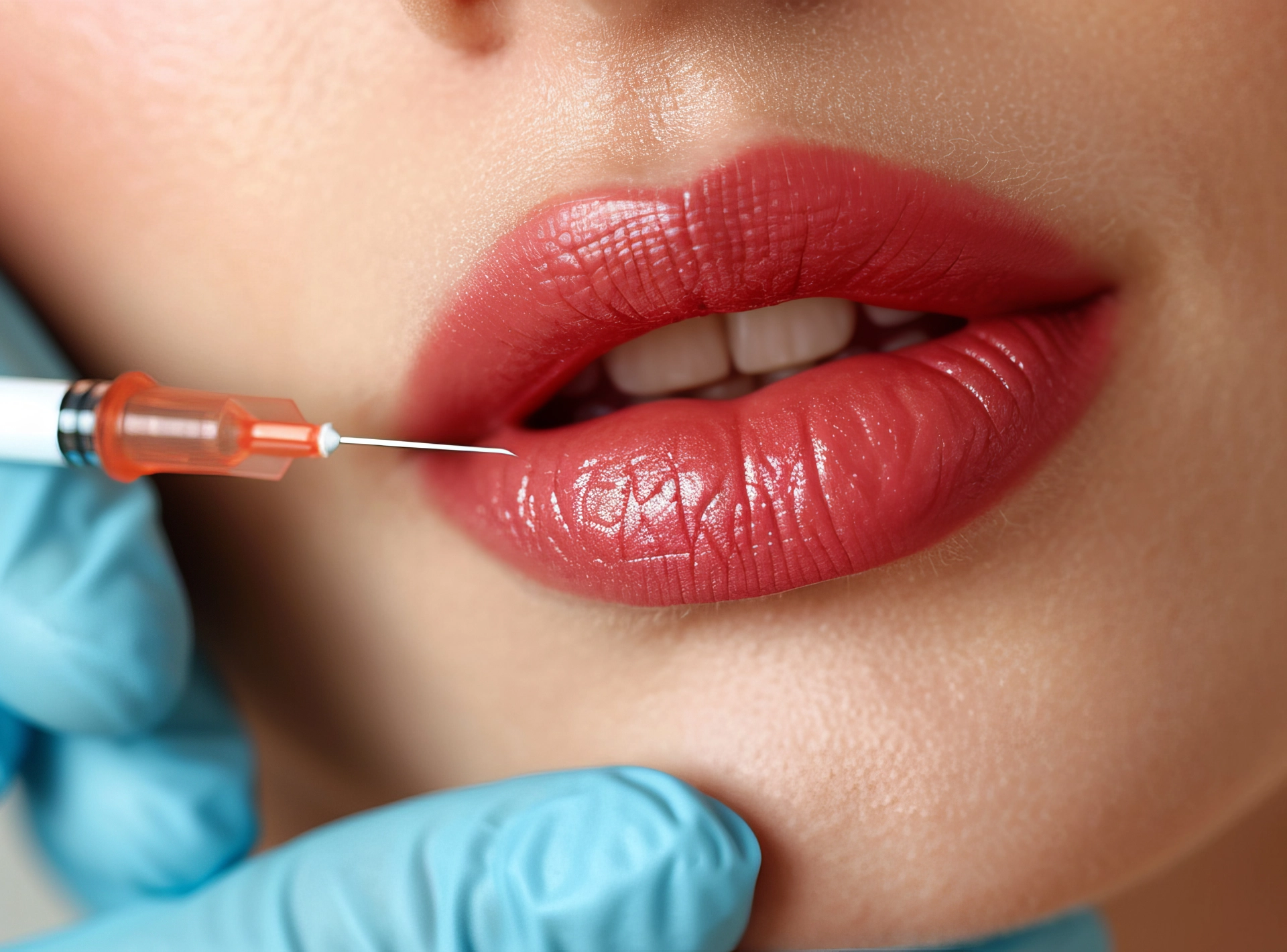 Day-by-day Lip Filler Results
